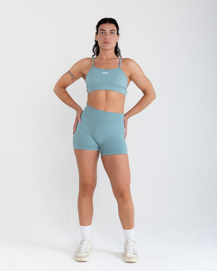 Delta Seamless Shorts – Sage