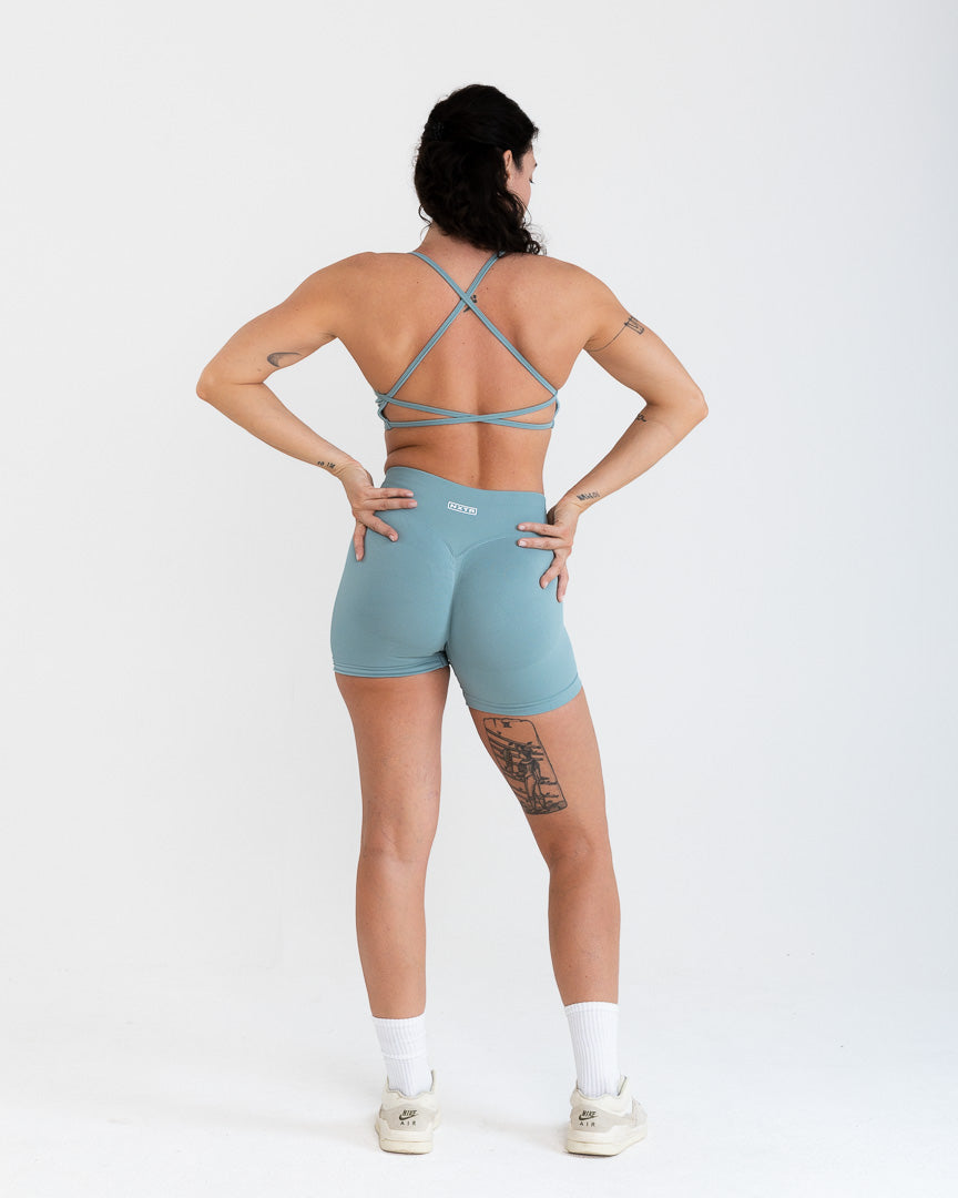 Delta Seamless Shorts – Sage