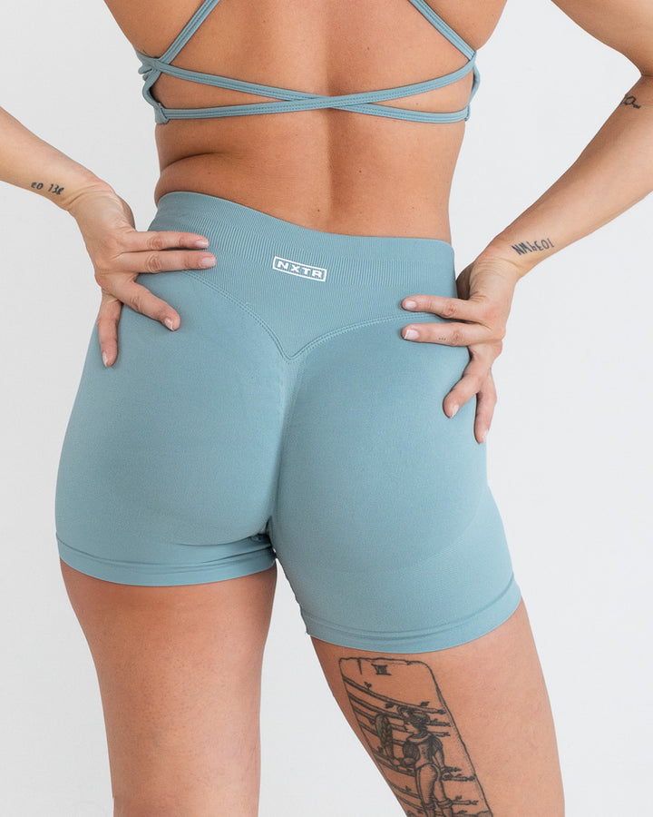 Delta Seamless Shorts – Sage - NXTR