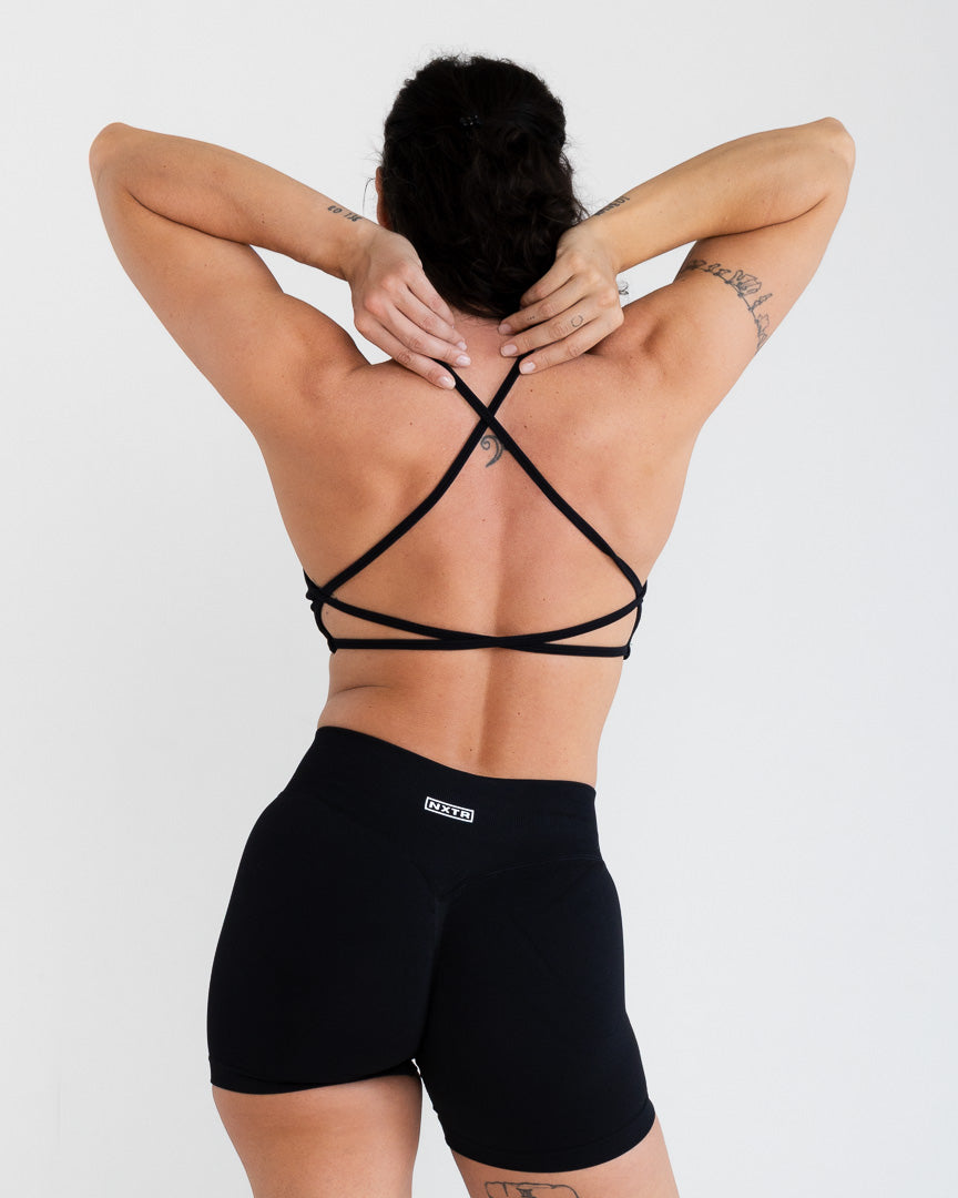 Pulse Sports Bra – Black - NXTR
